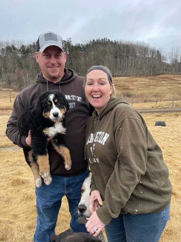 Customer photo of Great Bernese puppy from Bjarni T.