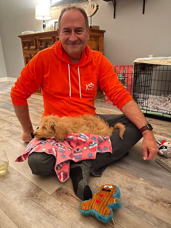 Customer photo of Goldendoodle, Mini puppy from Desiree H.