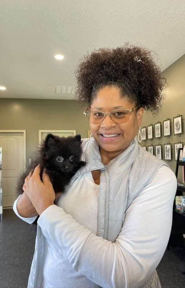 Customer photo of Pomeranian puppy from Mickie V.