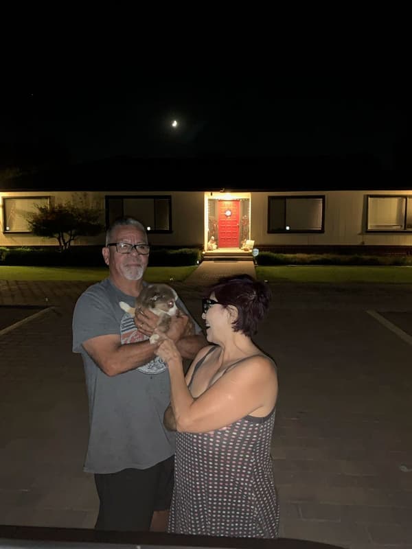 Customer photo of Australian Shepherd puppy from Margarita G.