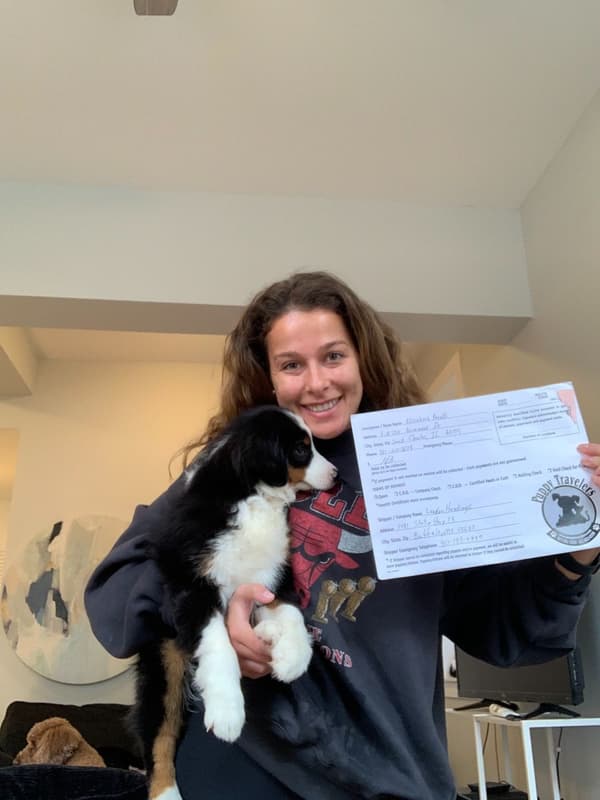 Customer photo of Miniature Australian Shepherd puppy from Elizabeth P.