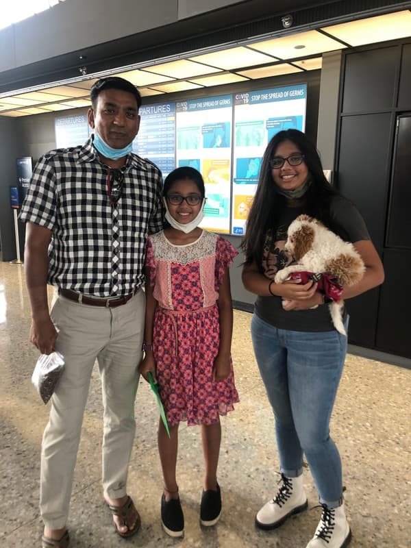 Customer photo of Labradoodle puppy from Charvi V.