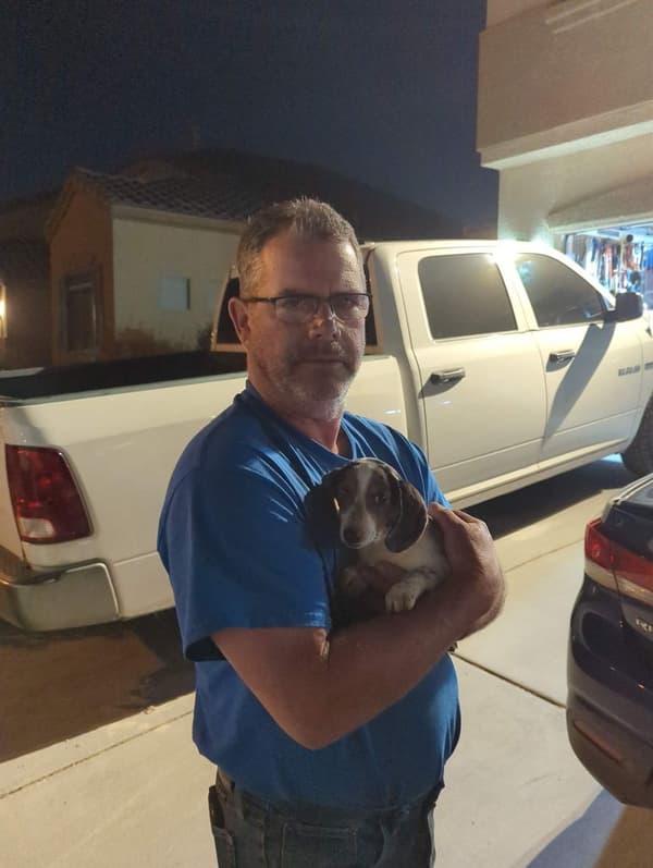 Customer photo of Dachshund, Mini puppy from Dwayne K.