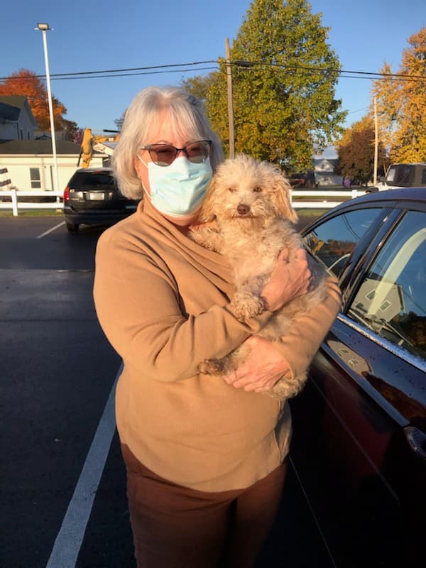 Customer photo of Labradoodle puppy from Deirdre M.