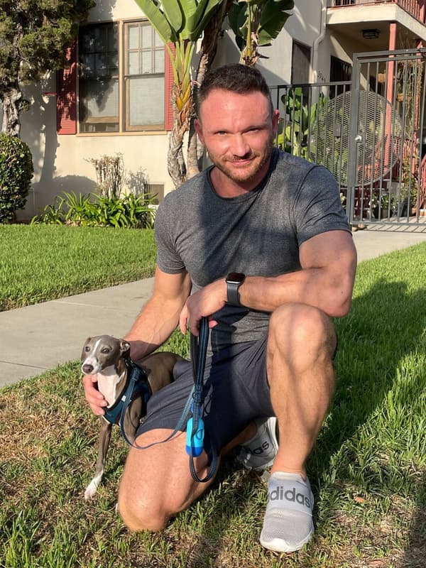 Customer photo of Italian Greyhound puppy from Jeff G.