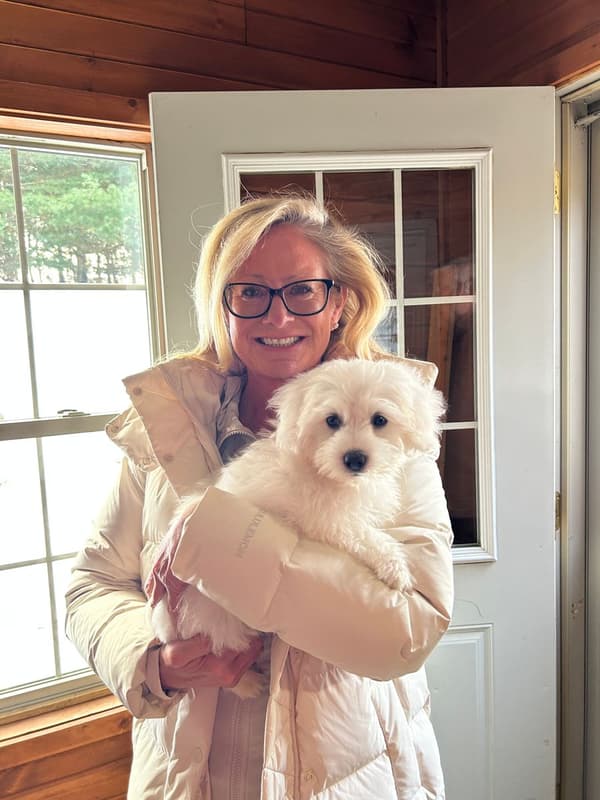 Customer photo of Coton De Tulear puppy from Leann W.