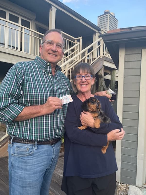 Customer photo of Dachshund, Mini puppy from Nancy B.