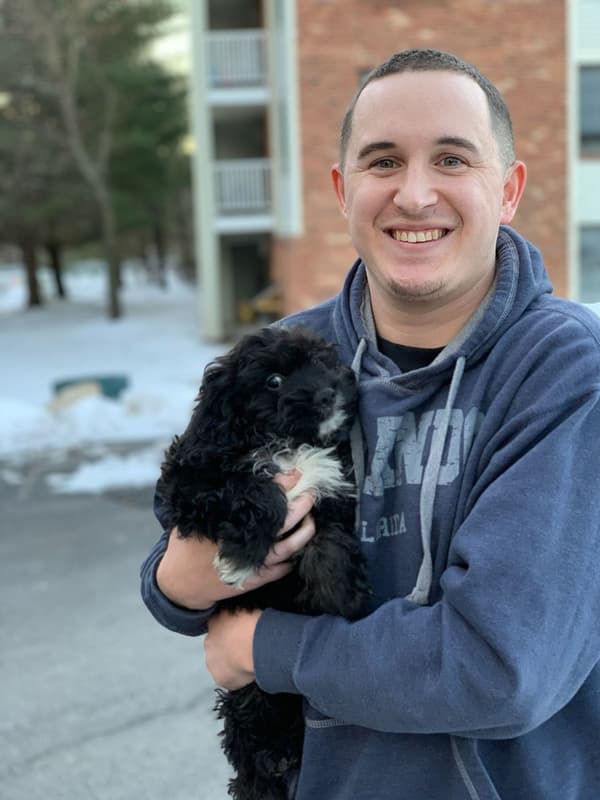 Customer photo of Cockapoo puppy from Brittney D.