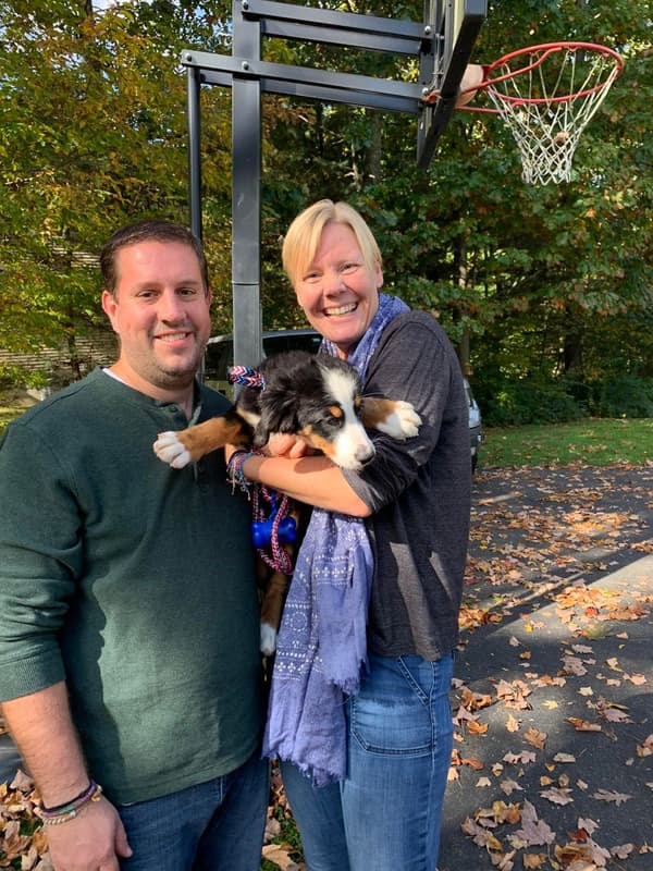 Customer photo of Bernese Mountain Dog puppy from Stephen D.