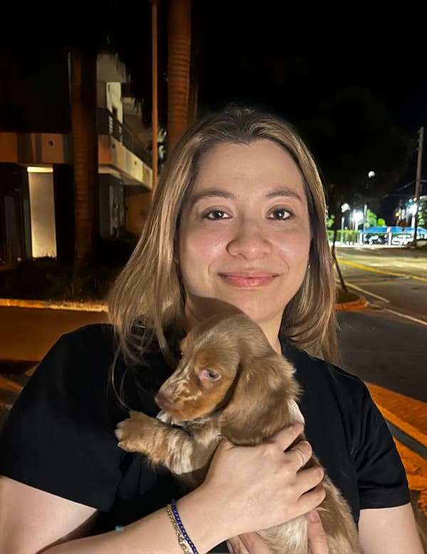 Customer photo of Dachshund, Mini puppy from Cindy N.