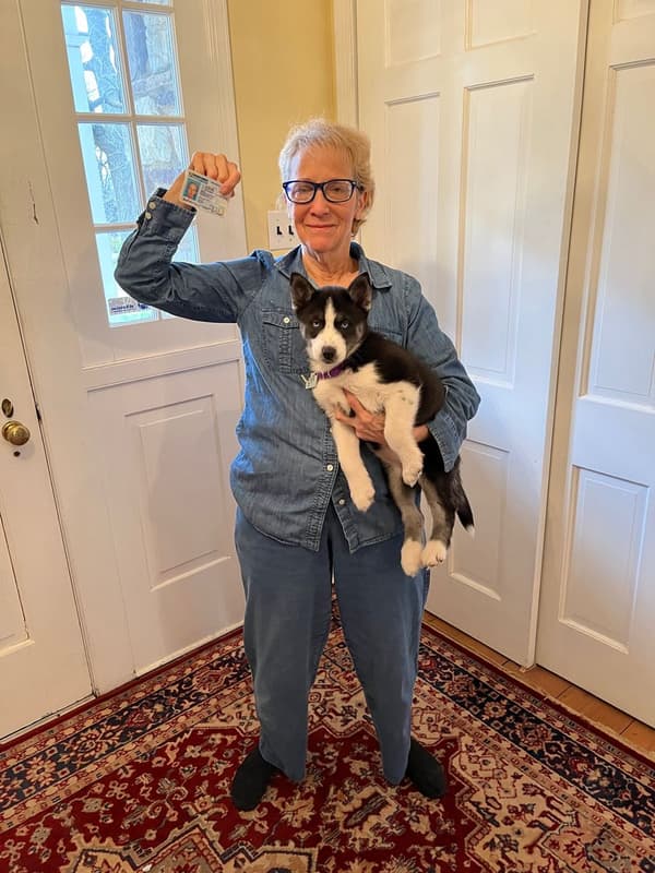 Customer photo of Siberian Husky puppy from Jennifer J.