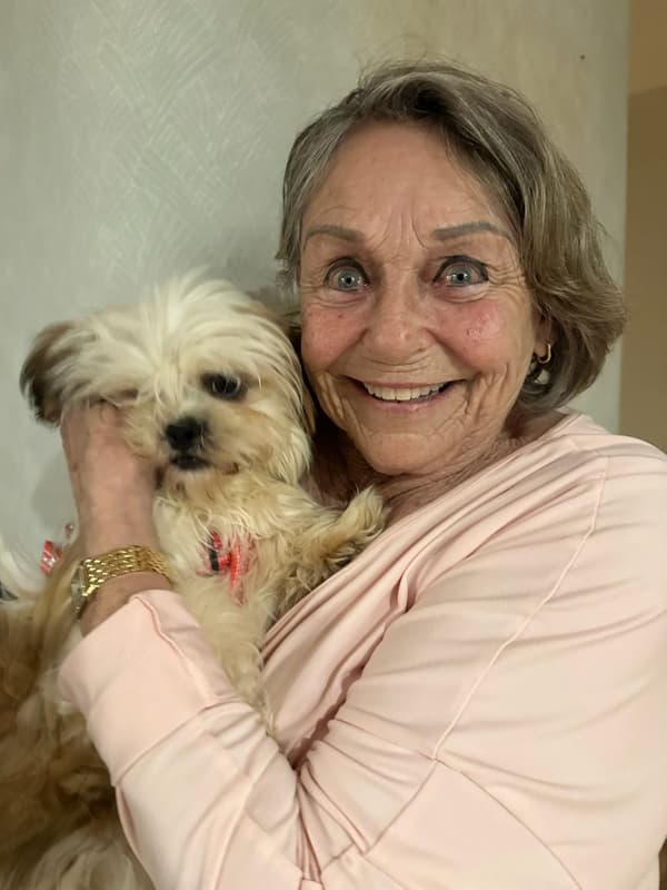 Customer photo of Lhasa Apso puppy from Jeannie B.