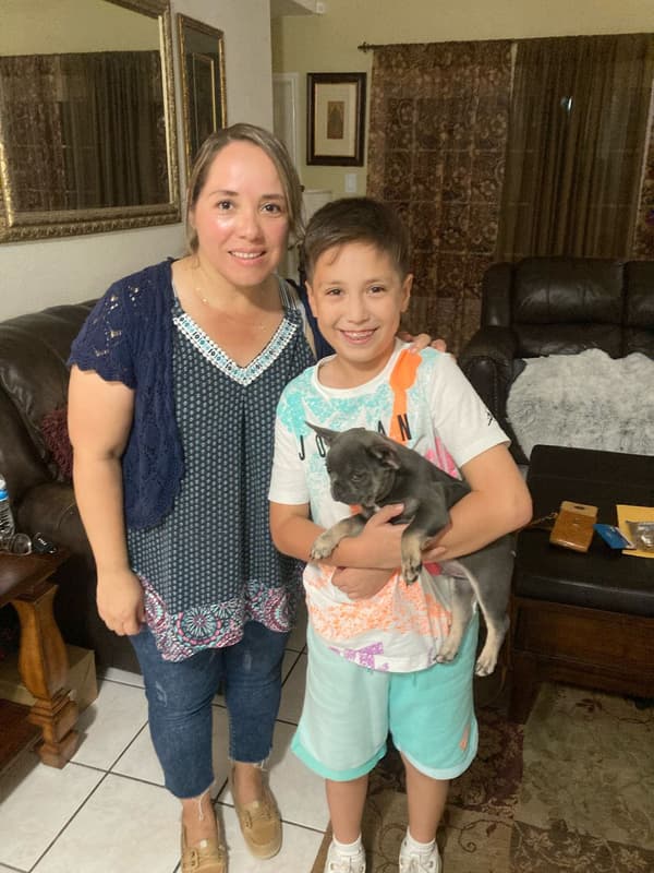 Customer photo of French Bulldog puppy from Adriana R.