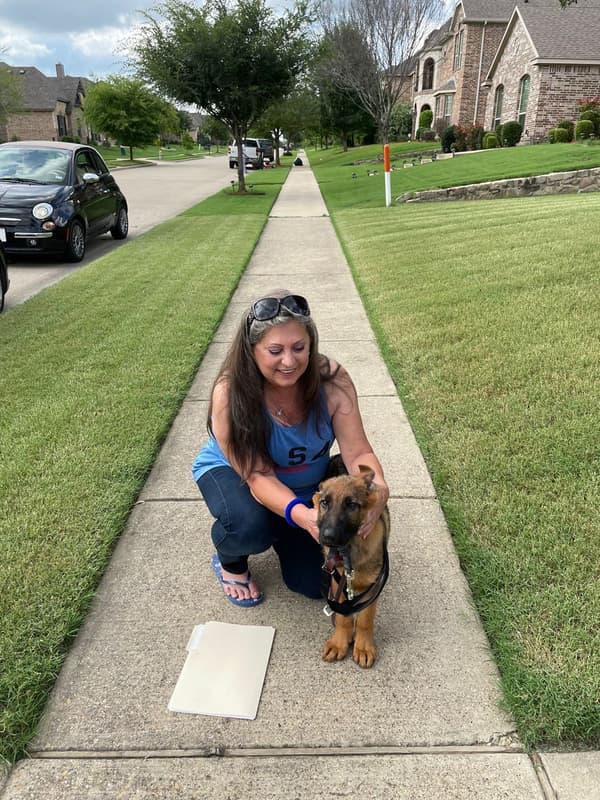 Customer photo of German Shepherd puppy from Laura N.