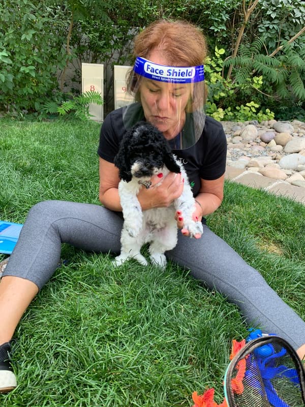 Customer photo of Labradoodle puppy from Barbara M.