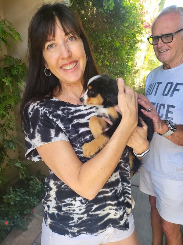 Customer photo of Miniature Australian Shepherd puppy from Janice O.