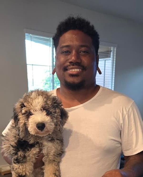Customer photo of Bernedoodle, Mini puppy from Brandon D.