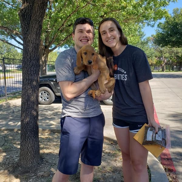 Customer photo of Golden Retriever puppy from Amanda A.