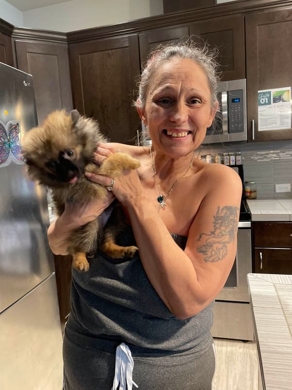 Customer photo of Pomeranian puppy from Betty N.