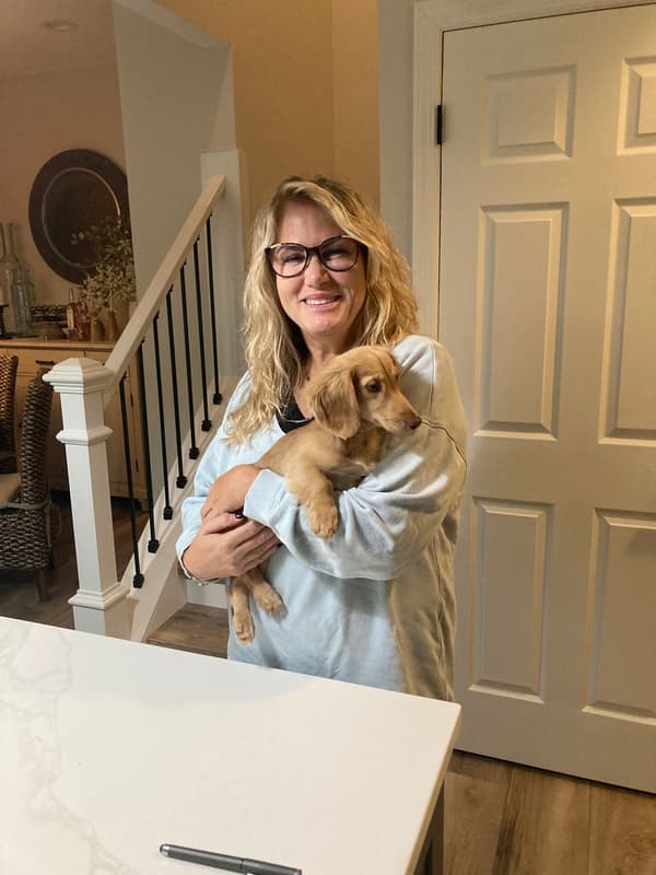 Customer photo of Dachshund, Mini puppy from Janet D.