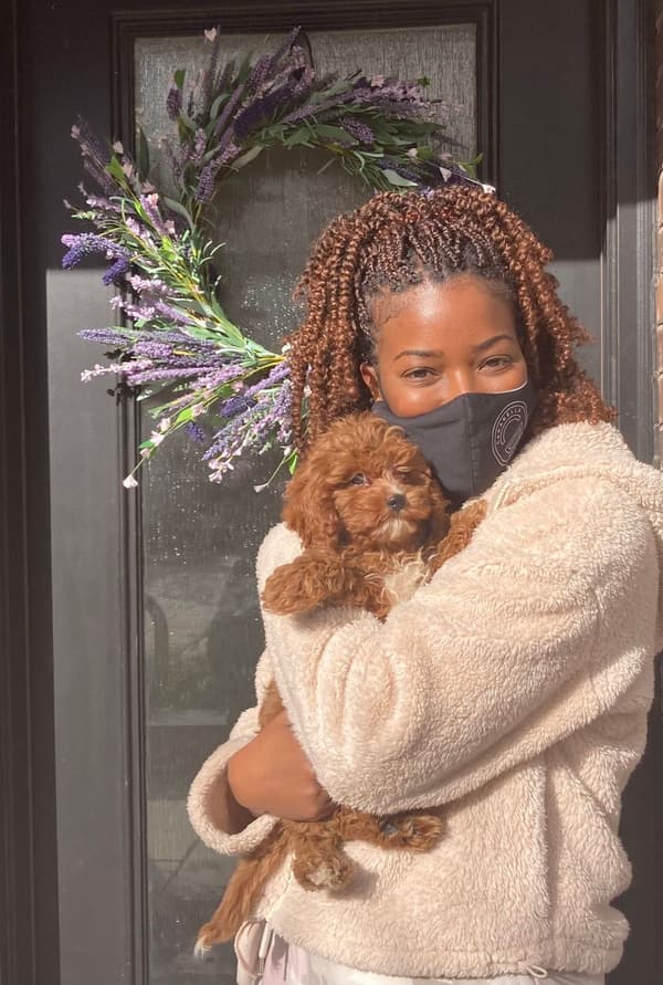 Customer photo of Cavapoo puppy from Sheree D.