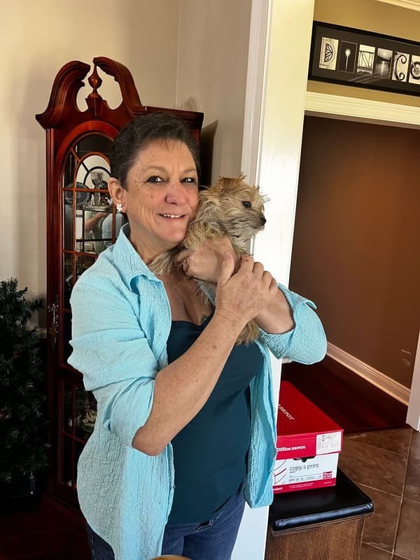 Customer photo of Morkie / Yorktese puppy from Denise C.