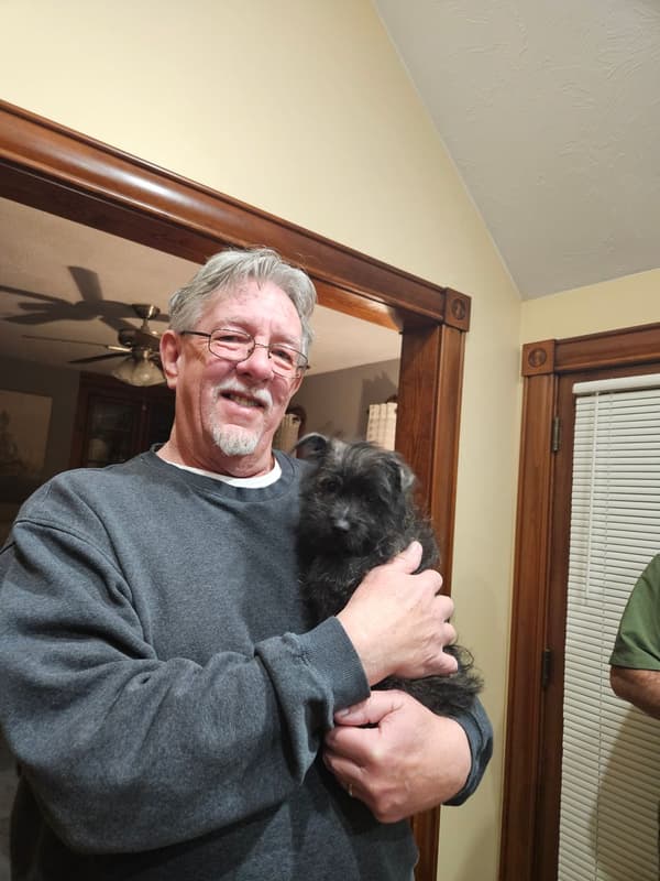 Customer photo of Cairn Terrier puppy from Paul L.