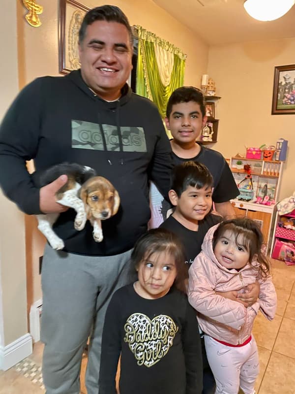 Customer photo of Beagle puppy from Daniel R. 