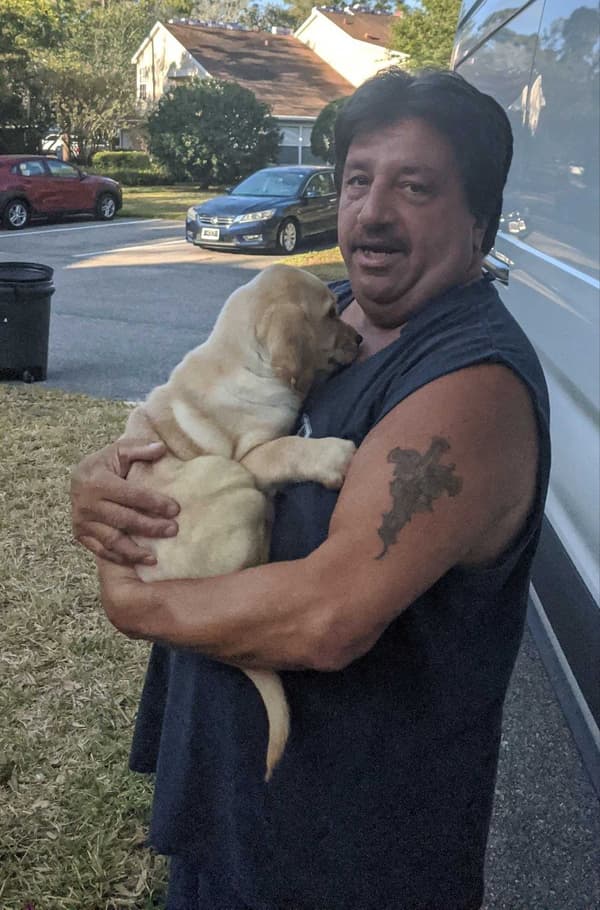 Customer photo of Labrador Retriever puppy from James L.