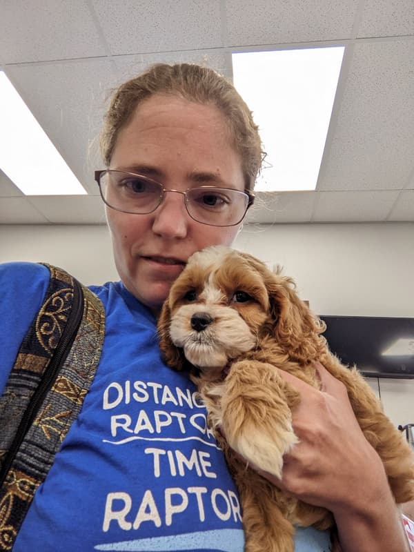 Customer photo of Cockapoo puppy from Nancy G.