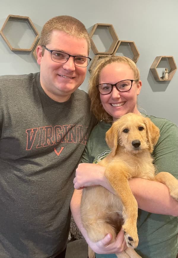 Customer photo of Labradoodle puppy from Shelley E.