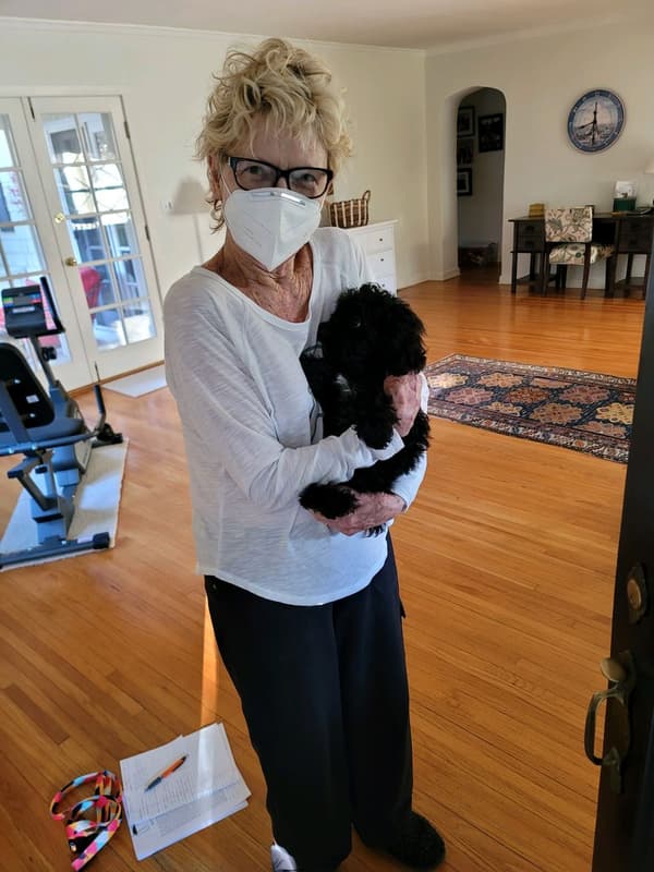 Customer photo of Cockapoo puppy from Diana R.