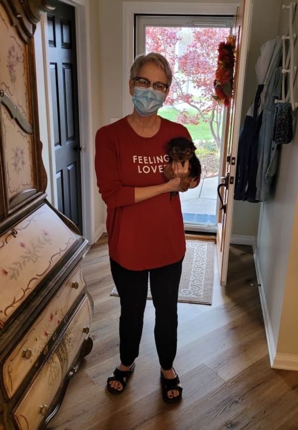 Customer photo of Yorkshire Terrier - Yorkie puppy from Cynthia S.