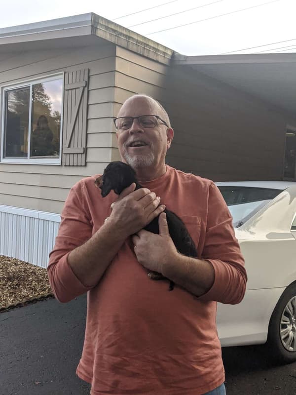 Customer photo of Dachshund, Mini puppy from Bryan M. 