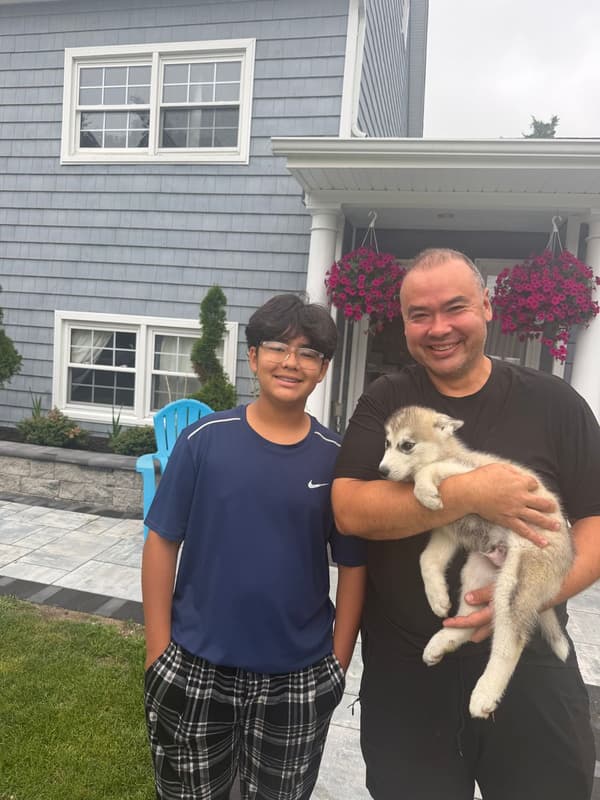 Customer photo of Siberian Husky puppy from Yoshio S.