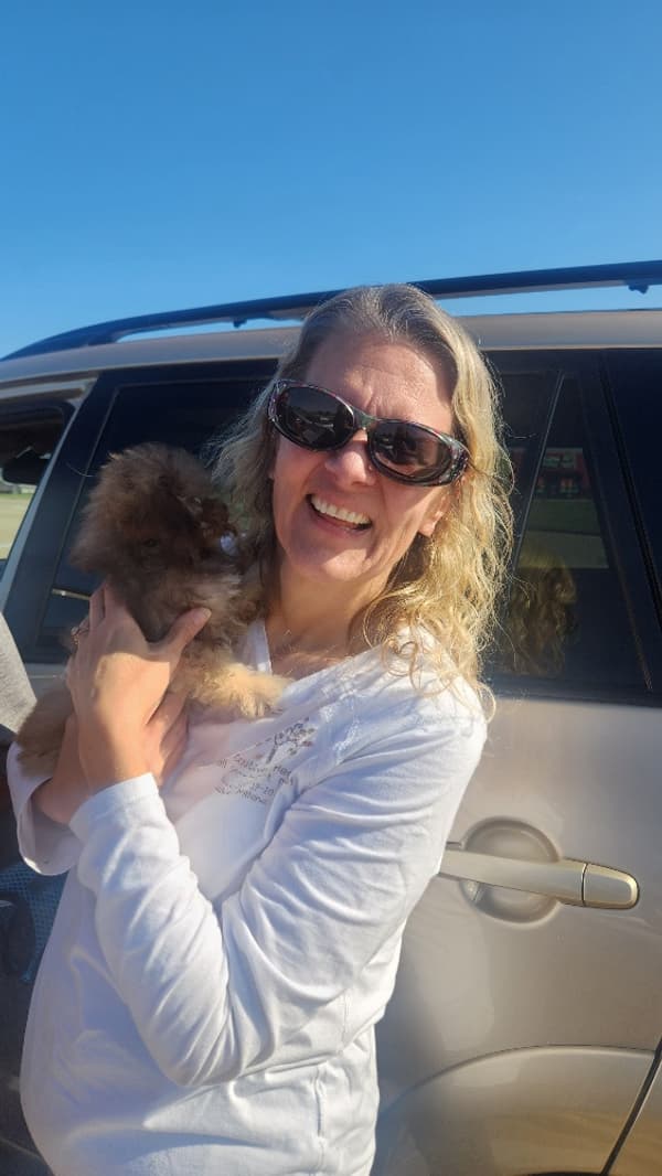 Customer photo of Poodle, Toy puppy from Santos B.