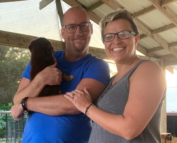 Customer photo of Miniature Australian Shepherd puppy from Jenni R.