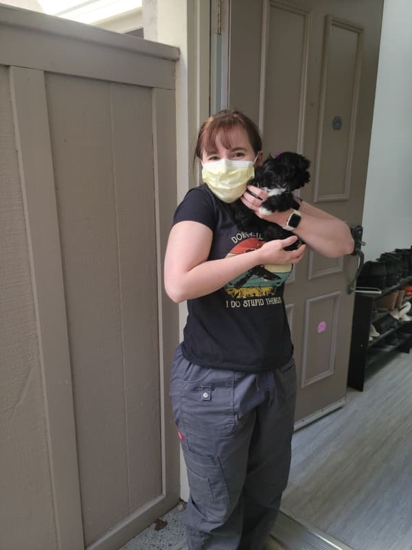 Customer photo of Shih Tzu puppy from Emanuelle V.