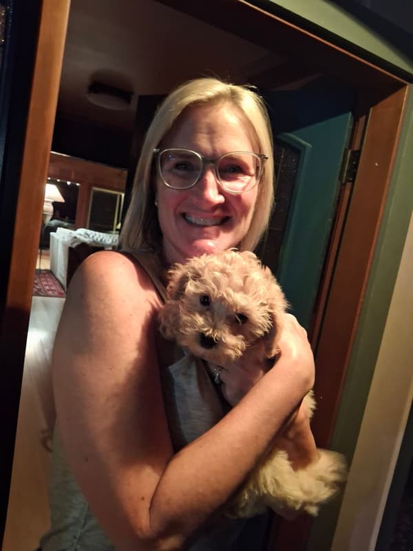 Customer photo of Malti Poo - Maltipoo puppy from Michele B.