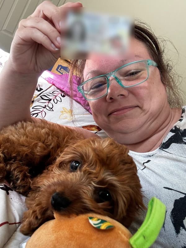 Customer photo of Cavapoo puppy from Shannon C.