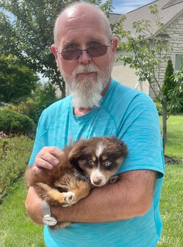 Customer photo of Miniature Australian Shepherd puppy from Daniel S.