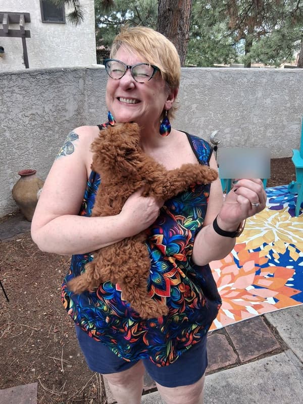 Customer photo of Bich-Poo - Bichpoo puppy from Karen R.