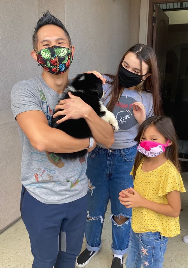 Customer photo of Australian Shepherd puppy from Petey L.