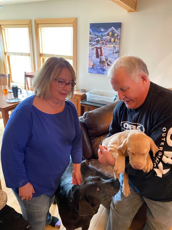 Customer photo of Labrador Retriever puppy from Patricia C.