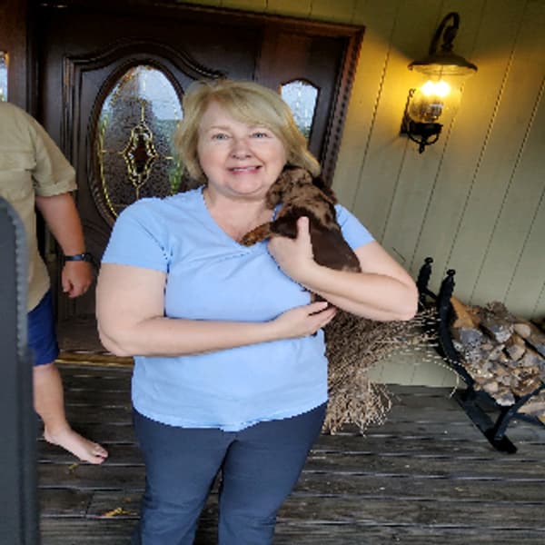 Customer photo of Dachshund, Mini puppy from Lisa V.