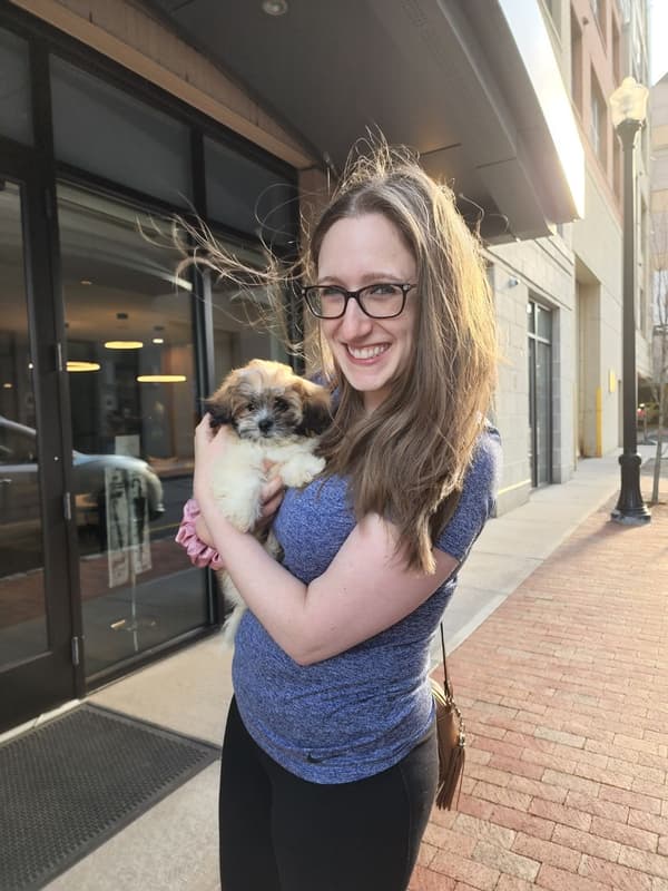 Customer photo of Peekapoo puppy from Laura K.