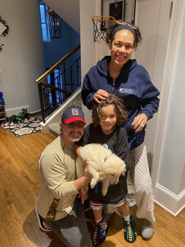 Customer photo of Golden Retriever puppy from Claudia F.