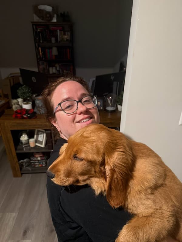 Customer photo of Golden Retriever puppy from Carolyn R.