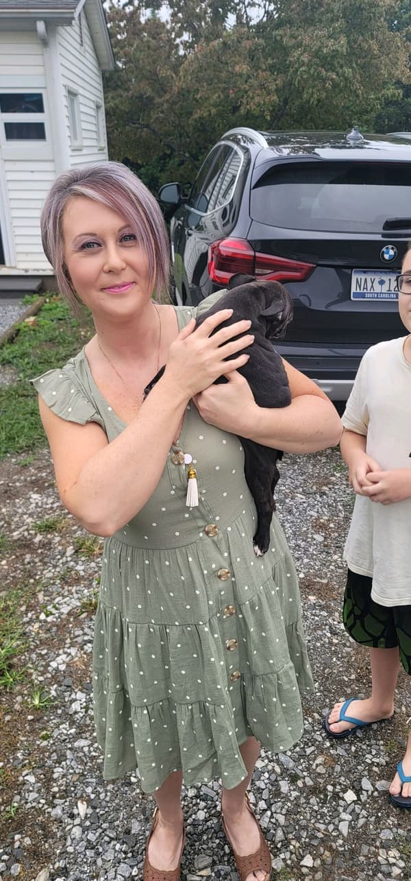 Customer photo of Frenchton puppy from Heather H. 