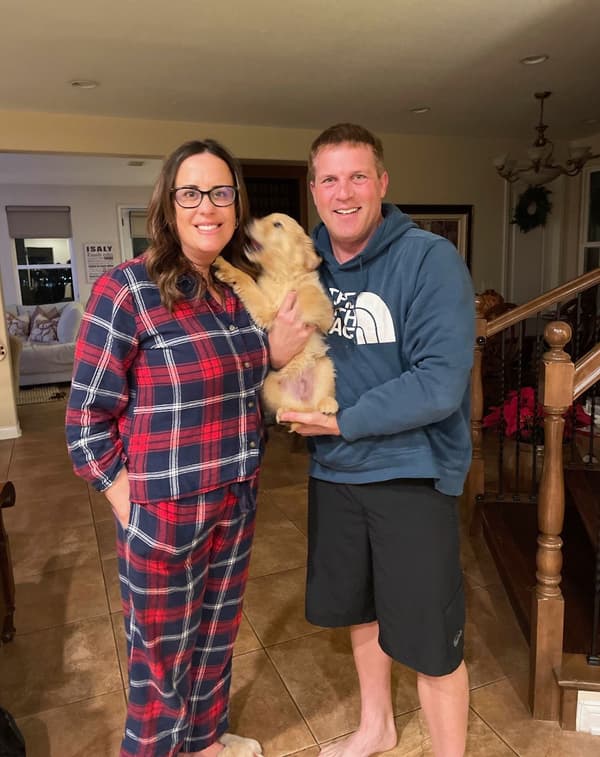 Customer photo of Golden Retriever puppy from Alex & Michele I.